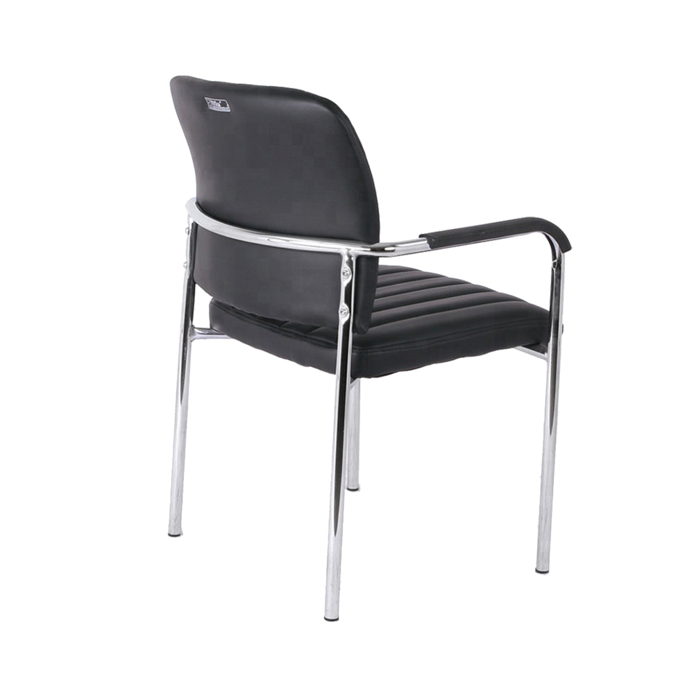 כיסא אורח נוי עם ידיות