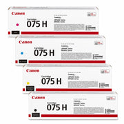 סט טונרים מקורי Canon 075H bk/c/y/m